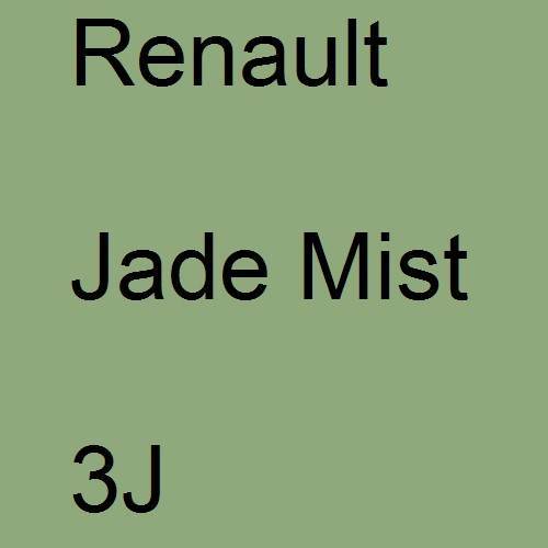 Renault, Jade Mist, 3J.